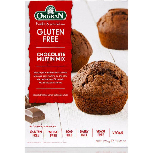ORGRAN Muffin Mix Chocolate 375G