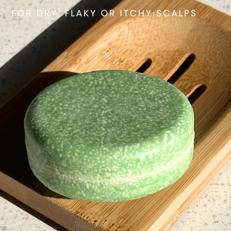 Cooki Haircare Peppermint & Chamomile Shampoo Bar With Tin 65g