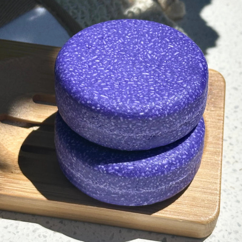 Cooki Haircare Purple Shampoo Bar Unscented With Tin 65g