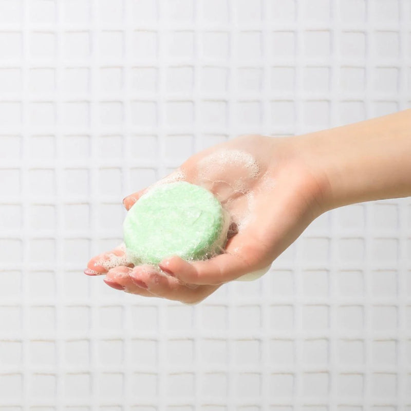 Cooki Haircare Peppermint & Chamomile Shampoo Bar With Tin 65g