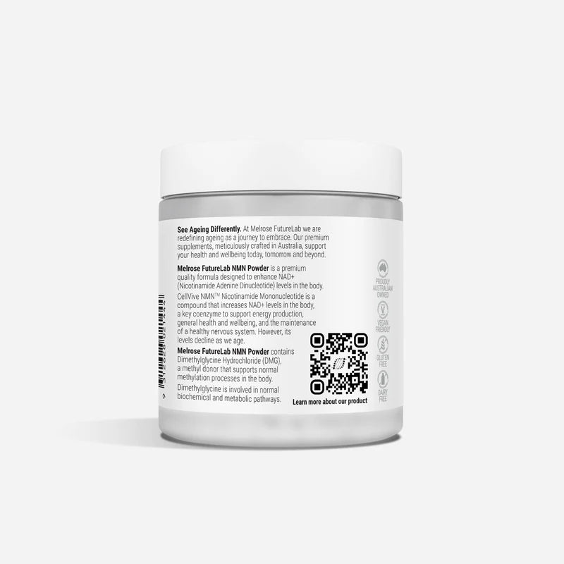 Melrose FutureLab NMN Powder 90g – High Strength NMN Powder for NAD+ & Cellular Energy Support