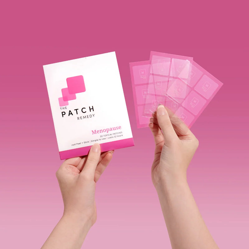 The Patch Remedy Menopause Patches 30 Patches – Natural Herbal Menopause Support for Hot Flushes, Mood & Wellbeing