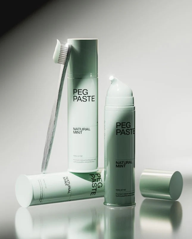 Peg Paste Natural Mint 190g