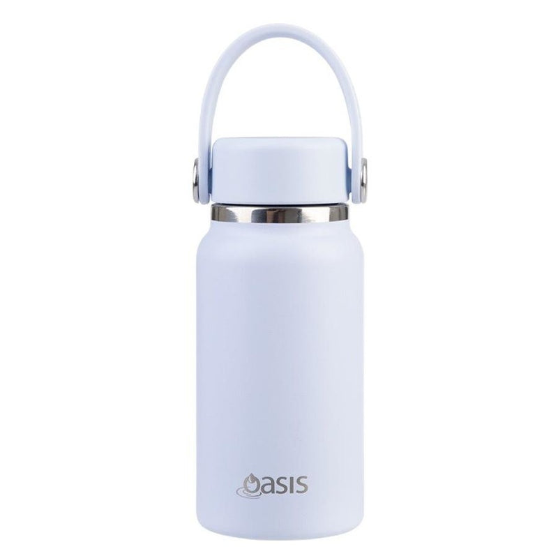 Oasis Stainless Steel Double Wall Insulated Mini Bottle 200ml Periwinkle