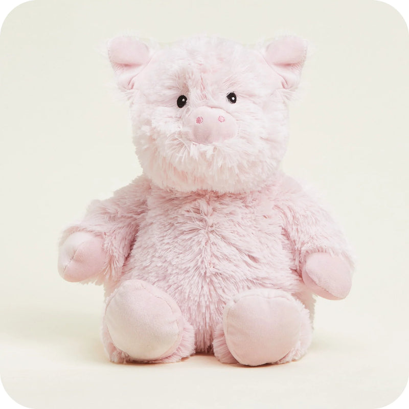 Warmies Pig Heatable & Freezable Plush Toy – Microwaveable Soft Toy for Warmth, Cooling & Comfort