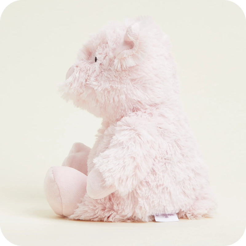 Warmies Pig Heatable & Freezable Plush Toy – Microwaveable Soft Toy for Warmth, Cooling & Comfort
