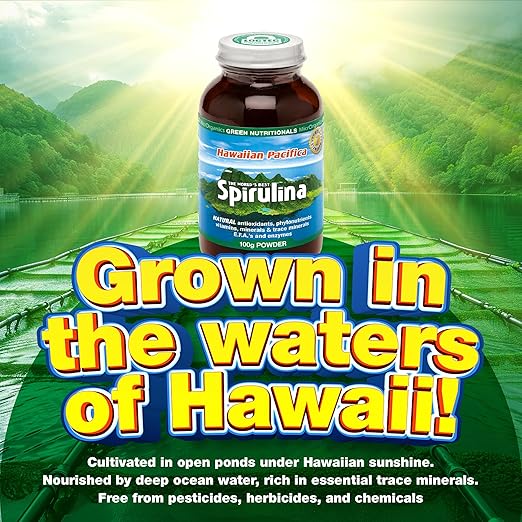 GREEN NUTRITIONALS Hawaiian Pacifica Spirulina