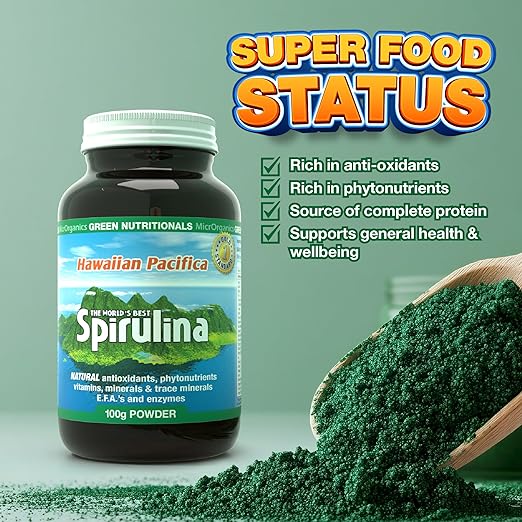GREEN NUTRITIONALS Hawaiian Pacifica Spirulina