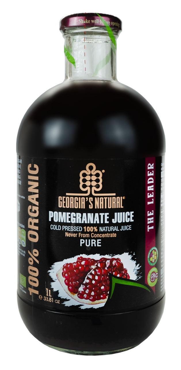 Georgia's Natural Organic Pomegranate Juice 1l
