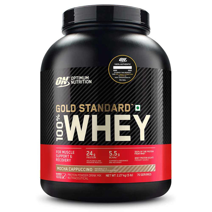 Optimum Nutrition Gold Standard 100% Whey Mocha Cappuccino 2.27kg