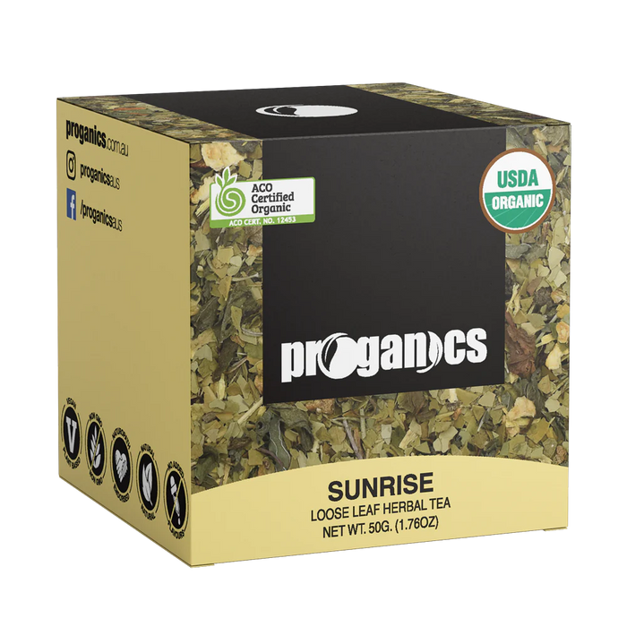 PROGANICS Loose Leaf Tea Sunrise 50