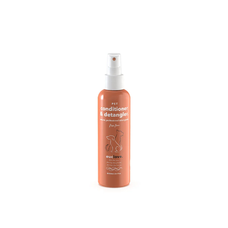 Euclove Pet Conditioner & Detangler  250ml| Australian Made, Ethical Packaging, Vegan & Cruelty Free