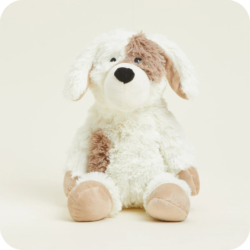 Warmies Sitting Puppy Heatable & Freezable Plush Toy – Microwaveable Soft Toy for Warmth, Cooling & Comfort