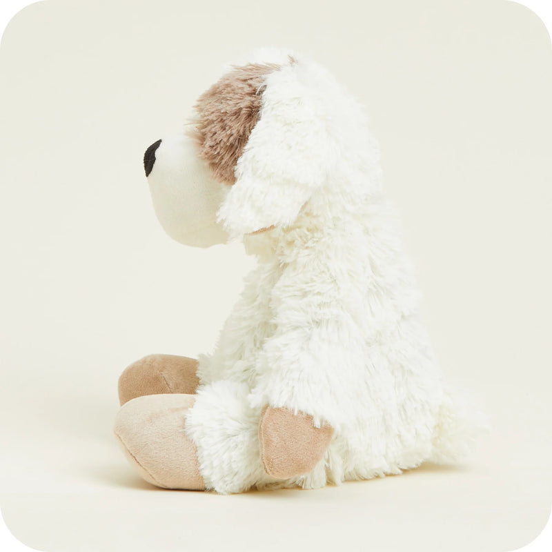 Warmies Sitting Puppy Heatable & Freezable Plush Toy – Microwaveable Soft Toy for Warmth, Cooling & Comfort
