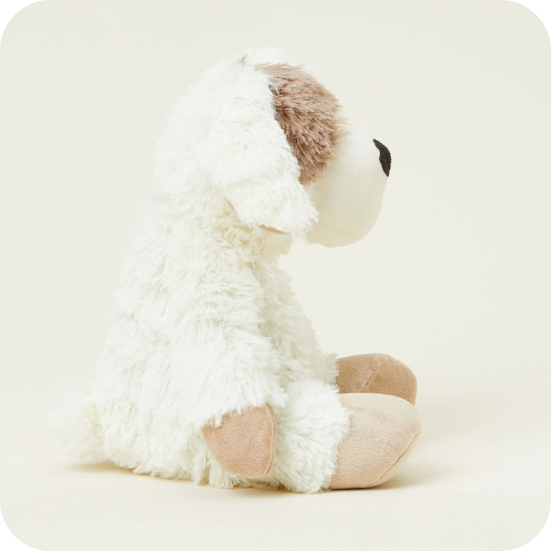 Warmies Sitting Puppy Heatable & Freezable Plush Toy – Microwaveable Soft Toy for Warmth, Cooling & Comfort