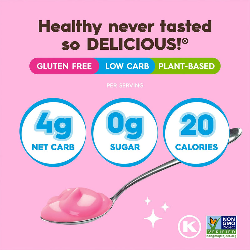 Simply Delish Sugar Free Instant Pudding Strawberry 48g