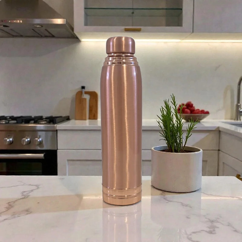 Zurit Copper Water Bottle 1100ml Pure Crest