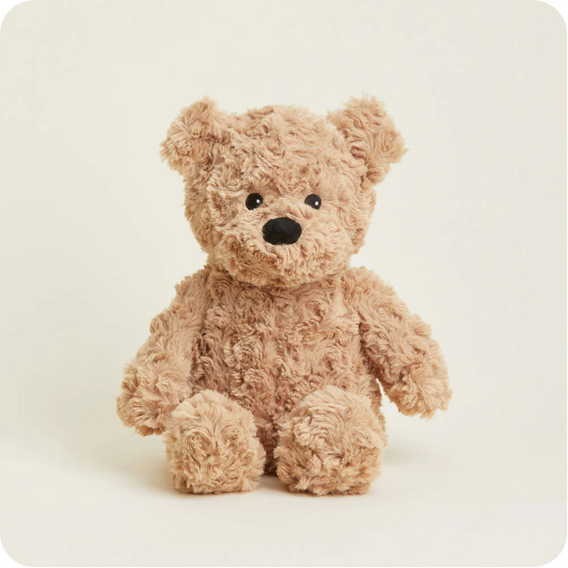 Warmies Heatable Soft Toy Brown Curly Bear