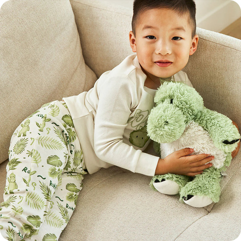 Warmies Heatable Soft Toy Green Dinosaur