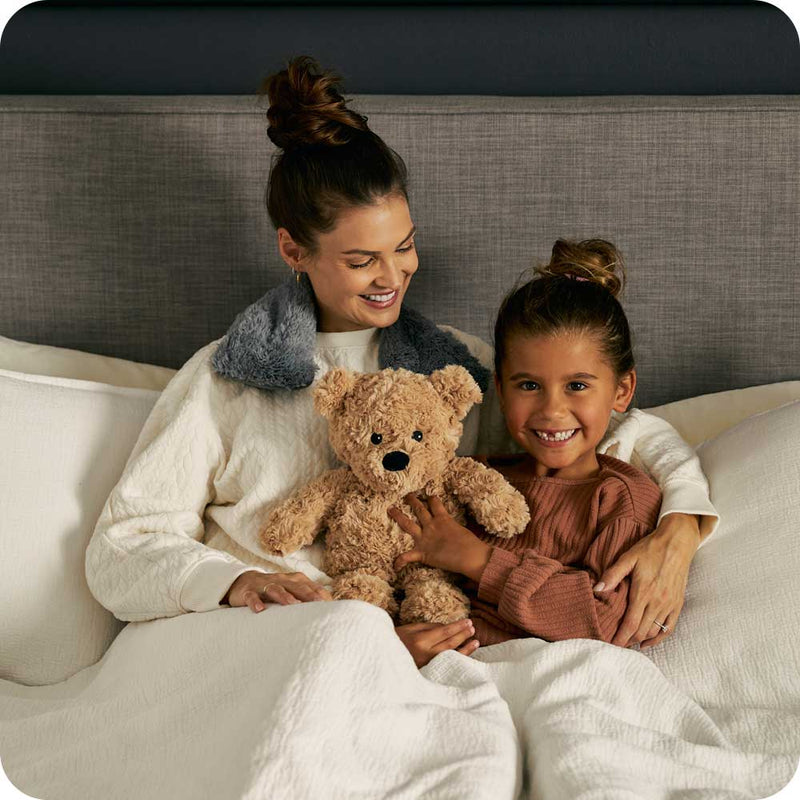 Warmies Heatable Soft Toy Brown Curly Bear