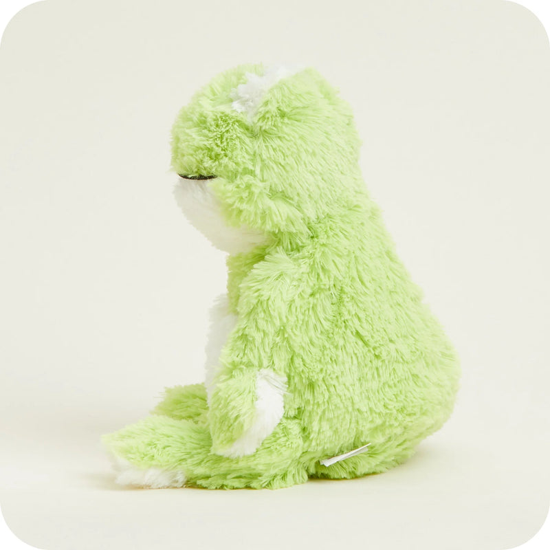 Warmies Frog Heatable & Freezable Plush Toy – Microwaveable Soft Toy for Warmth, Cooling & Comfort