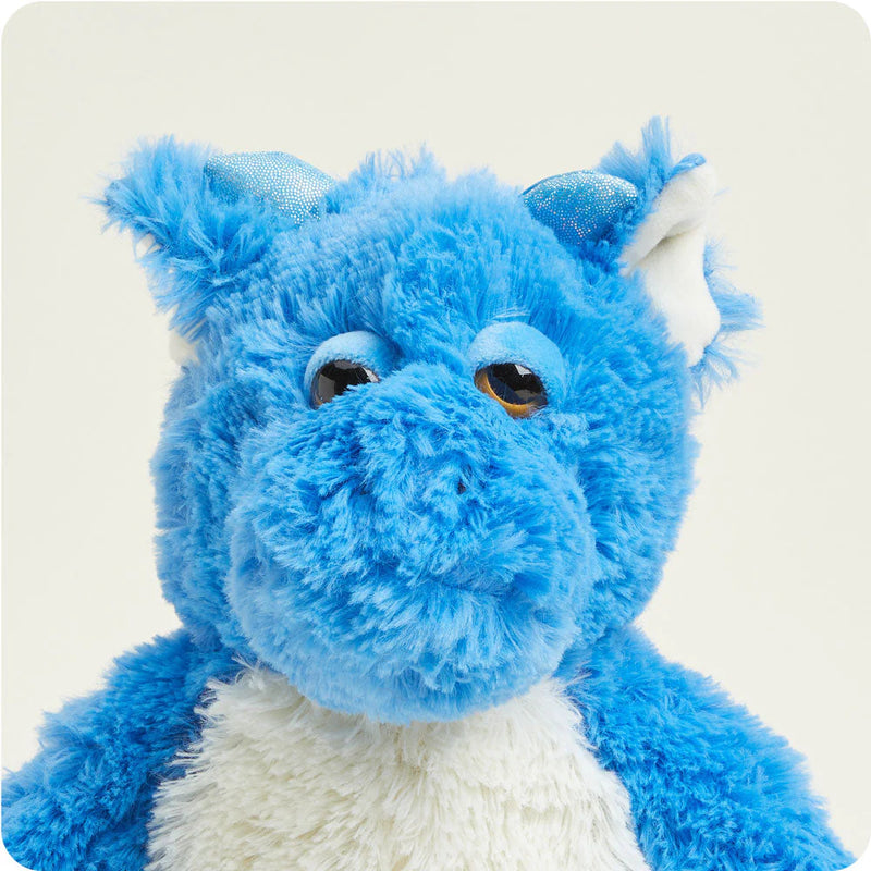 Warmies Heatable Soft Toy Blue Dragon