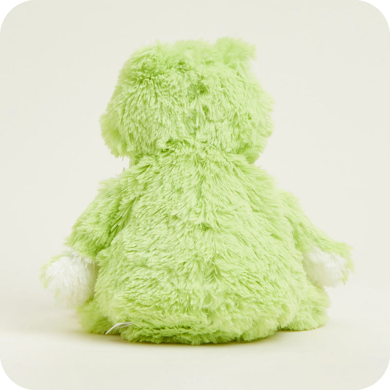 Warmies Frog Heatable & Freezable Plush Toy – Microwaveable Soft Toy for Warmth, Cooling & Comfort