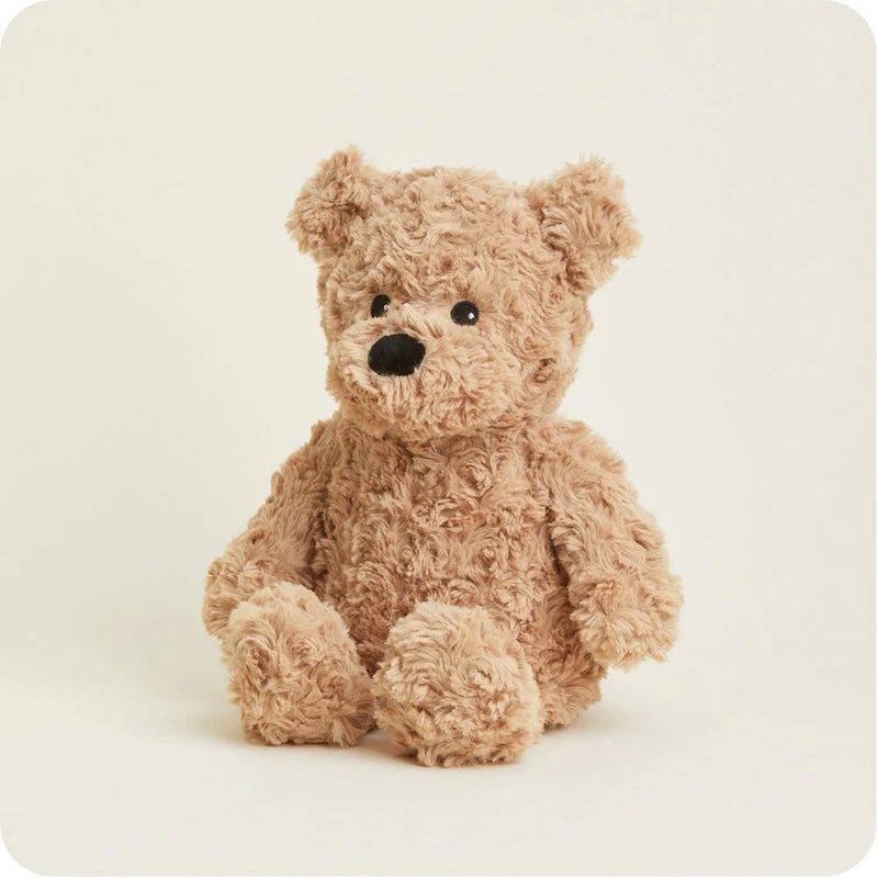 Warmies Heatable Soft Toy Brown Curly Bear