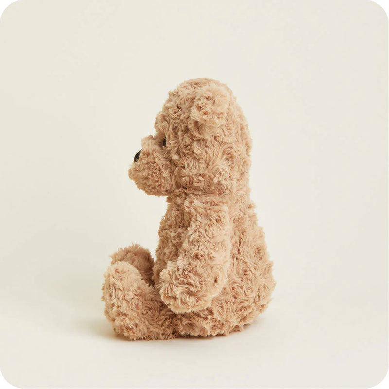 Warmies Heatable Soft Toy Brown Curly Bear