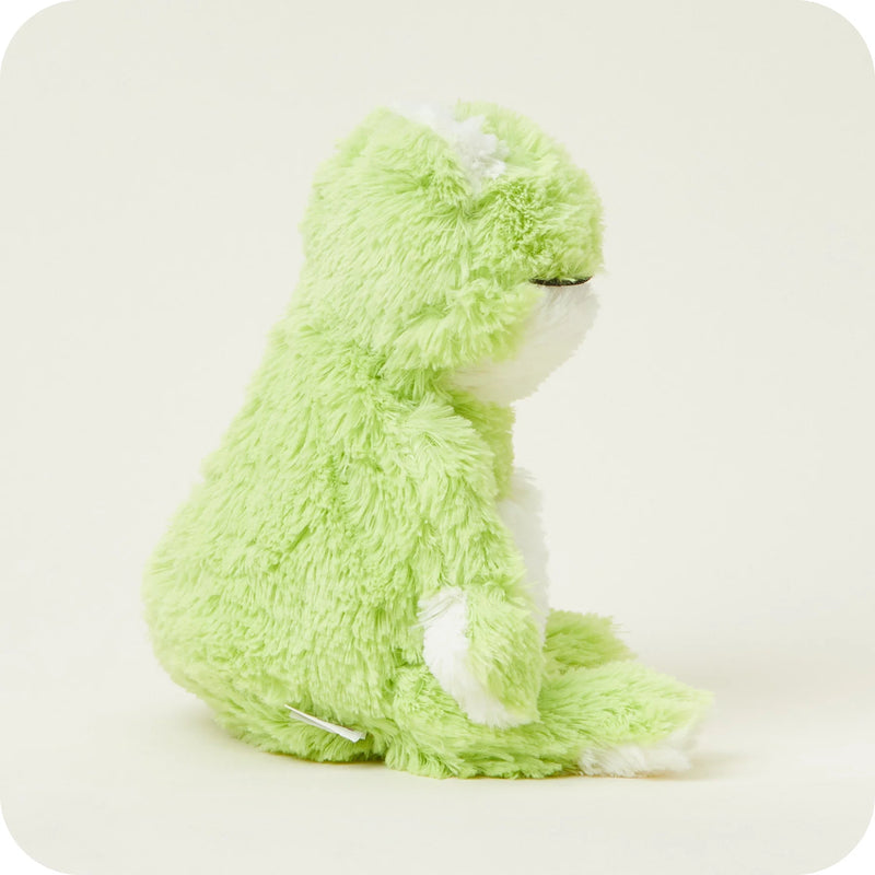 Warmies Frog Heatable & Freezable Plush Toy – Microwaveable Soft Toy for Warmth, Cooling & Comfort