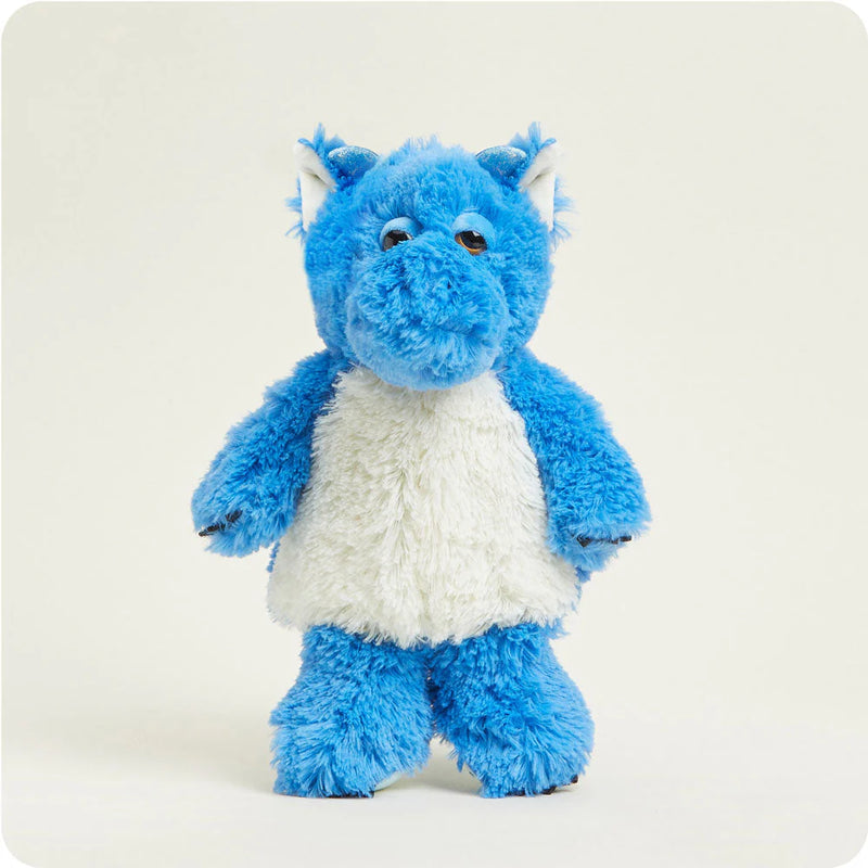 Warmies Heatable Soft Toy Blue Dragon