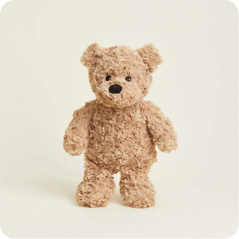 Warmies Heatable Soft Toy Brown Curly Bear
