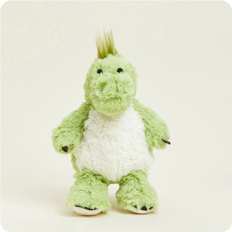 Warmies Heatable Soft Toy Green Dinosaur
