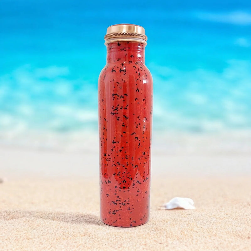 Zurit Copper Water Bottle 950ml Red Radiance