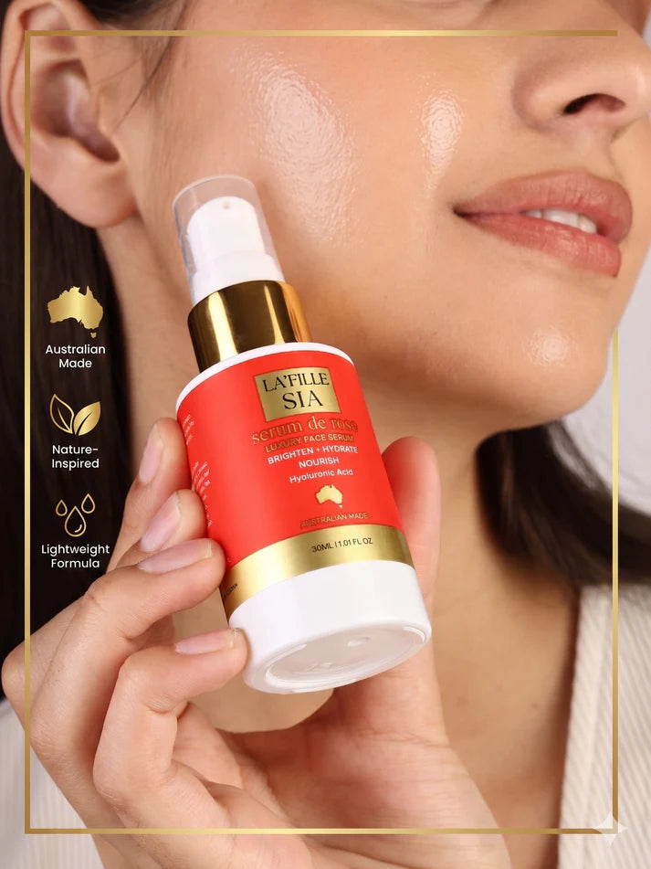 La'Fille Sia Luxury Serum De Rose 30ml – Nourishing Rose Facial Serum | Australian Made