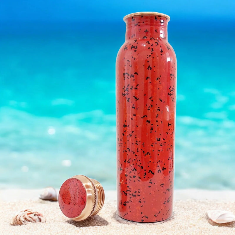 Zurit Copper Water Bottle 950ml Red Radiance