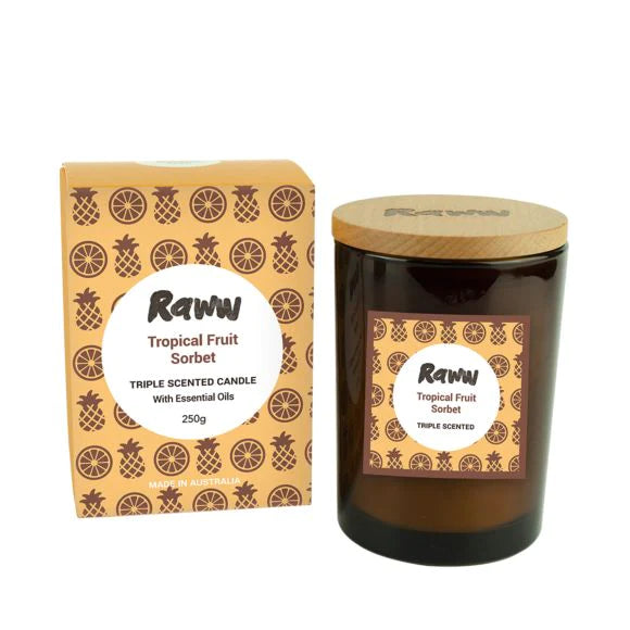 RAWW Candle Tropical Fruit 250G