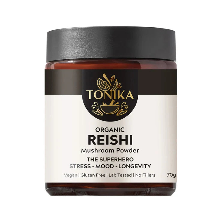 TONIKA Organic Reishi Mushroom Powder - 90g