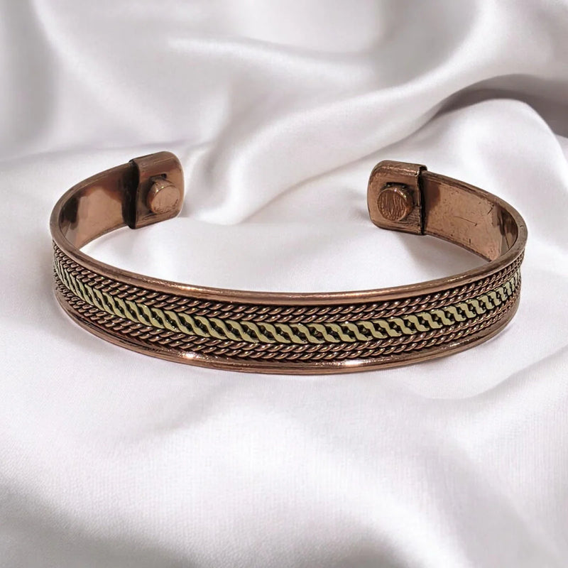 Zurit Premium Copper Magnetic Bracelet Braid Aura