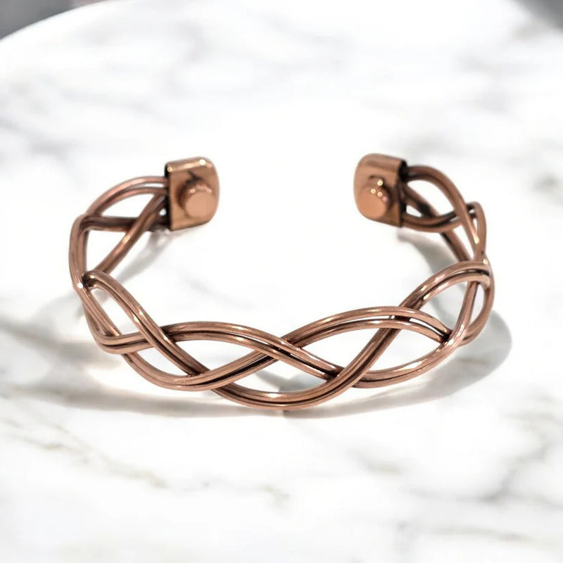 Zurit Premium Copper Magnetic Bracelet Celestial Weave