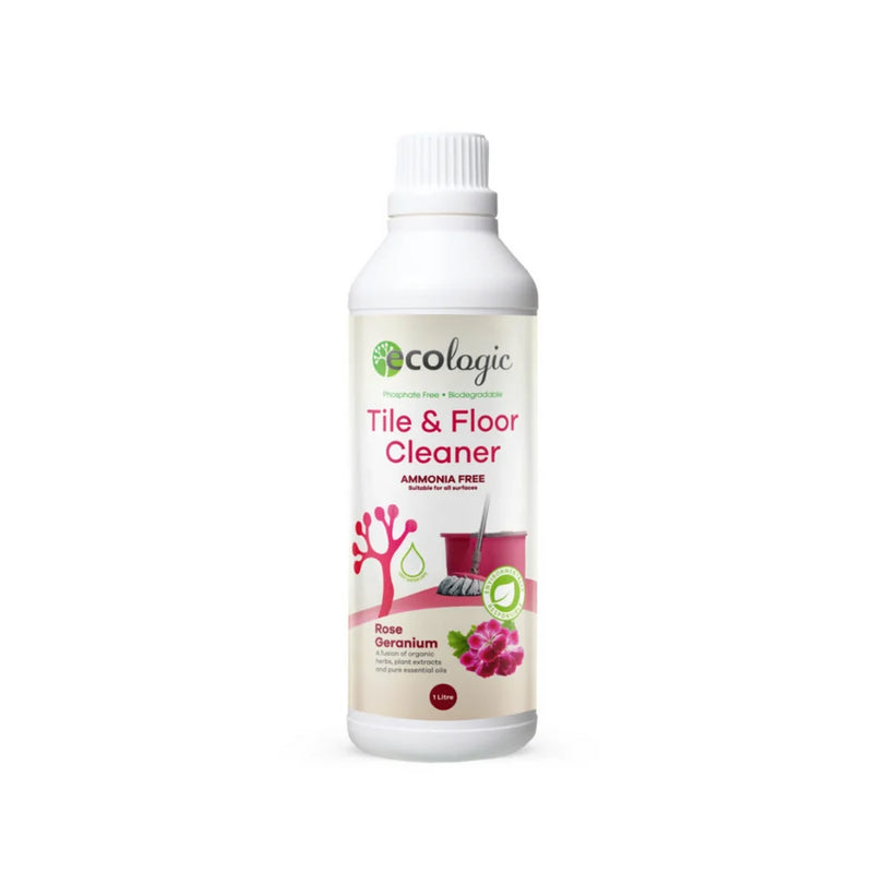 Ecologic Tile & Floor Cleaner Rose Geranium 1L