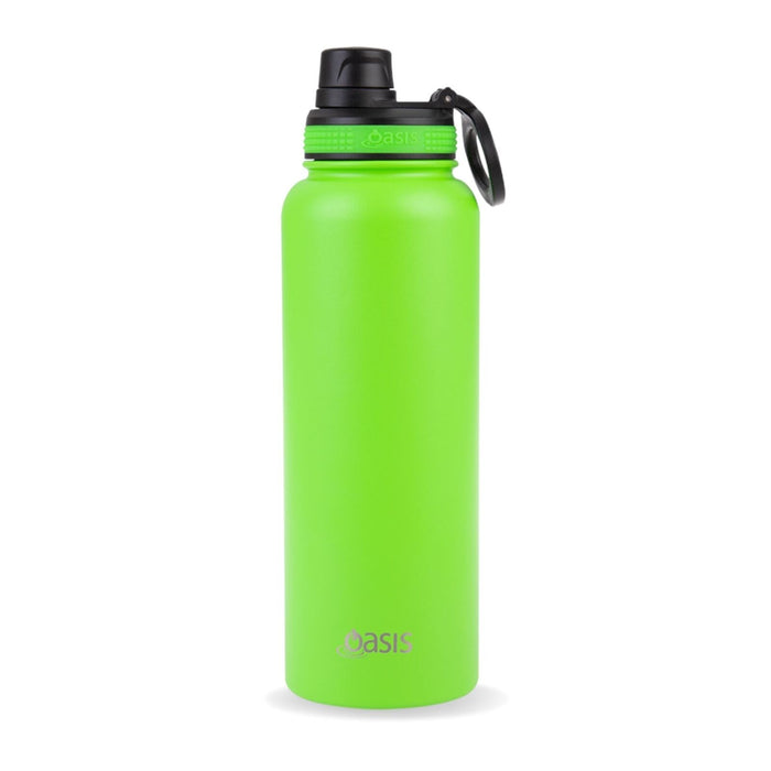 OASIS Sports Bottle 1.1l Neon Green