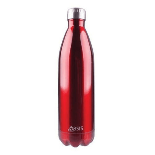 Oasis Drink Bottle 1L Red