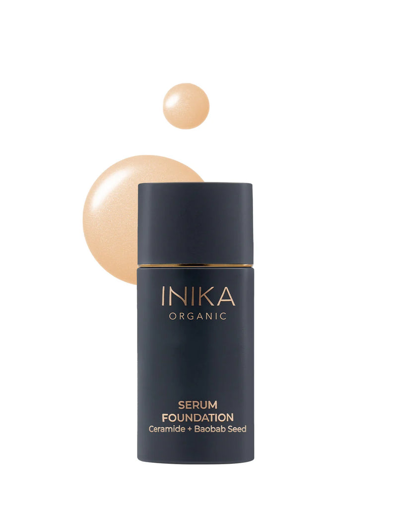 Inika Organic Serum Foundation Vivid – Natural Radiant Coverage Foundation with Skincare Benefits