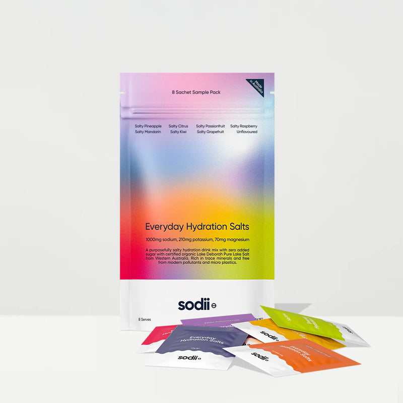 Sodii Everyday Hydration Salts Mixed Flavour 8pk