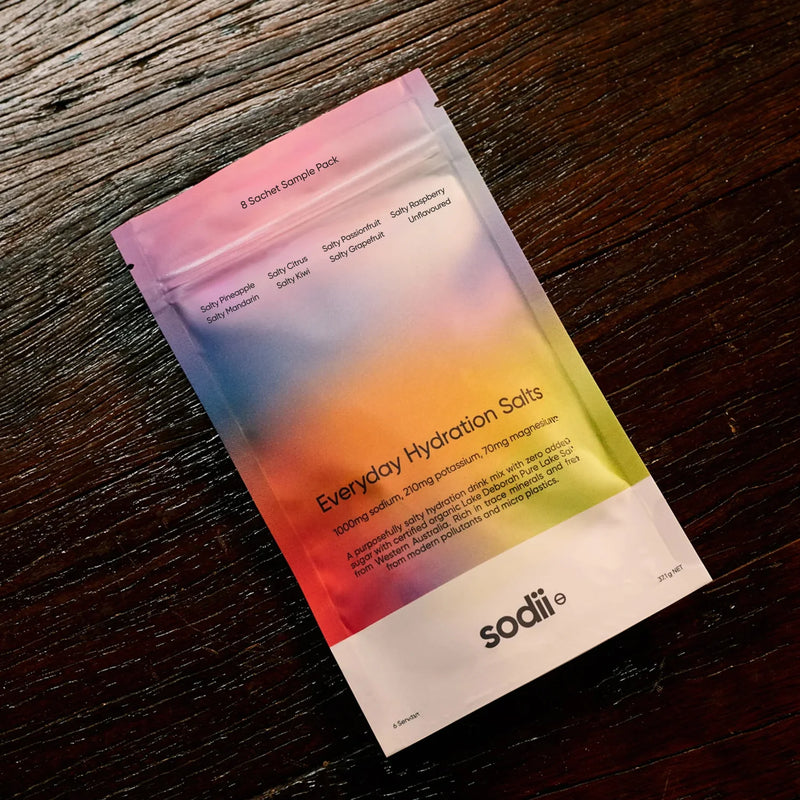 Sodii Everyday Hydration Salts Mixed Flavour 8pk