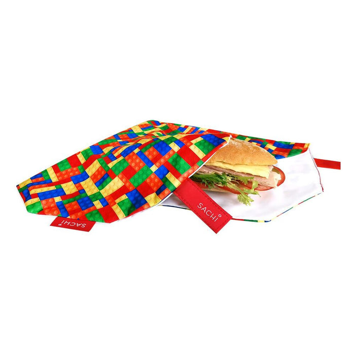 SACHI Lunch Wrap 31Cm Bricks