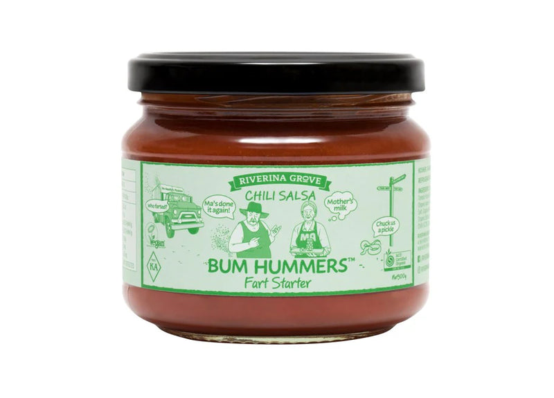 Bum Hummer Organic Chilli Salsa 300g | Vegan, Organic Certified, Kosher