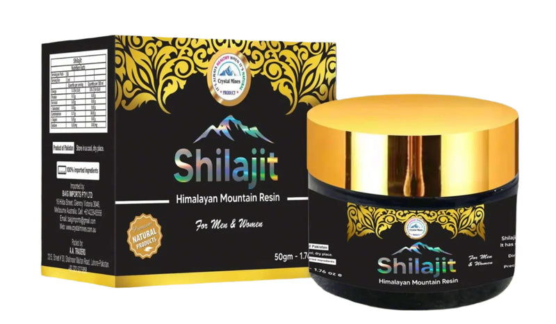 CRYSTAL MINES PURE HIMALAYAN SHILAJIT NATURAL 25g