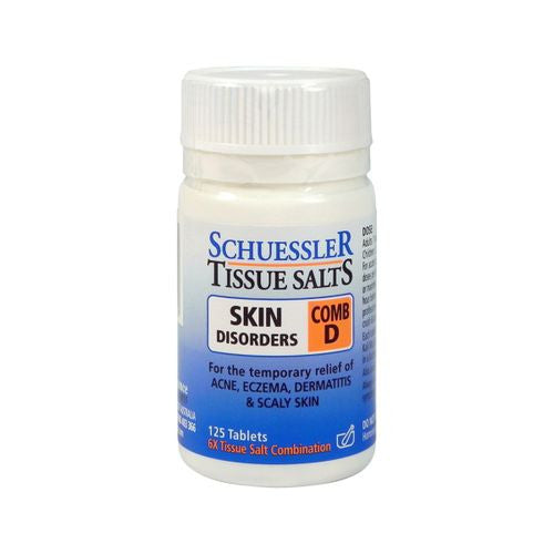 Martin Pleasance Tissue Salts Comb D - 125 Tablets